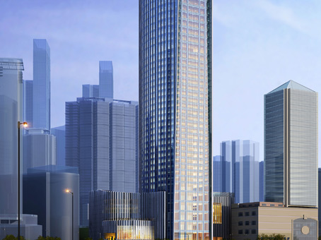 Office in Chongqing, HNA Poly Plaza